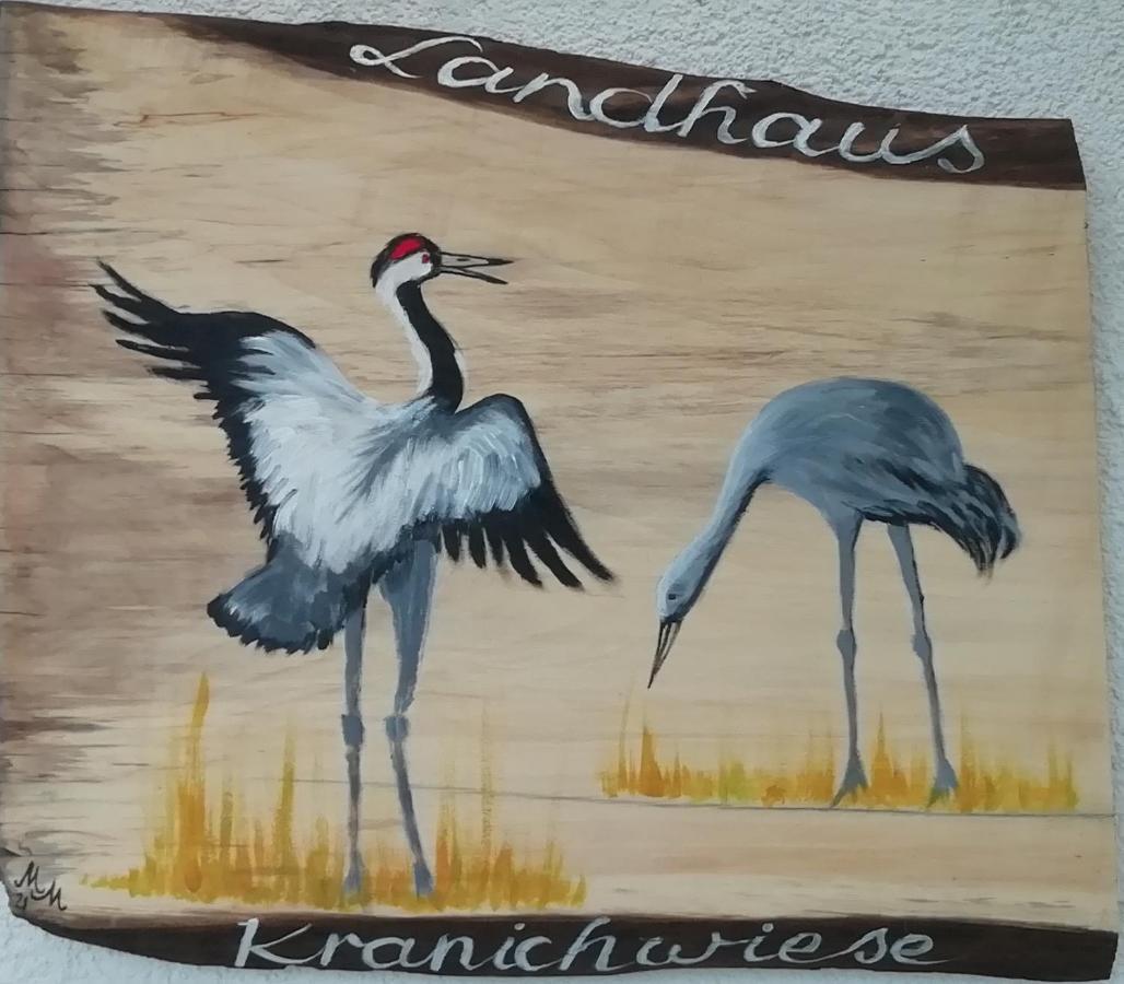 Landhaus Kranichwiese Göhren-Lebbin Esterno foto